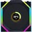 Вентилятор Lian Li UNI Fan SL WIRELESS LCD 120-1 (G99.12SLLCD1W1B.00) Black - мініатюра 1