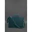 Сумка для ноутбука та документів BlankNote Жіноча шкіряна 15 Dark Green (BN-BAG-36-malachite) - мініатюра 5