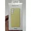 Оригинальный силиконовый чехол Silicone Cover для Samsung Galaxy S22 Yellow Black EF-PS901TYEGRU S901 - миниатюра 2