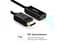 Конвертер Ugreen DisplayPort to HDMI 1080P 15 см Black (MM137) - миниатюра 2