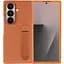 Кожаный чехол Leather Case (AAA) with stand для Samsung Galaxy Z Fold7 Tan - миниатюра 2