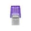 Накопитель 256GB USB 3.2 Type-A+Type-C DT microDuo 3C R200MB/s Kingston teh0013391 - миниатюра 2