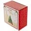 Салатник Lefard Christmas delight 13 см червоний з білим (985-123) - мініатюра 3