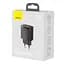 Мережевий зарядний пристрій Baseus Compact Quick Charger 1USB + Type-C 20W CCXJ-B01 Black - мініатюра 4