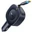 АЗУ Baseus PrimeTrip VR2 45W with retractable cable (2USB-C) (C02069) Cosmic Black - миниатюра 2