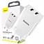 Сетевое зарядное устройство для Baseus Speed ​​Xiaomini Dual U Charger 2USB 10.5W CCFS-R02 White - миниатюра 3