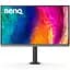 TFT 27" BenQ PD2706UA, 4K UHD, IPS, 99% sRGB, HDR10, HDMI, DP, USB-C, USB-hub, HAS, колонки - мініатюра 1