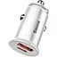 Автомобільний зарядний пристрій Baseus Circular Plastic 1USB 1Type-C QC 4.0+PD3.0 30W 5A CCALL-YS02 White - мініатюра 2