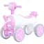 Дитяча каталка-толокар Bambi M 5854E-8 до 25 кг рожевий - мініатюра 1