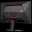 Монiтор 24.5" AOC 25G4SRE Black/Red - мініатюра 8