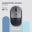 Мишка 2E MF218 Silent Wireless/Bluetooth Black/Grey (2E-MF218WBG) - мініатюра 3
