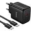 СЗУ Hoco N83 Profit PD40W (1USB-C) + кабель Type-C to Type-C Black - миниатюра 1