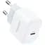 Сетевое зарядное устройство Ugreen CD241 USB Type-C 20W Mini PD PD3.0 Fast Charger 3A White (10220) [99275] - миниатюра 1