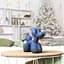 Статуетка декоративна МВМ My Home Пес з кульки синя (DH-ST-06 DARK BLUE) - мініатюра 6
