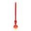 Игрушка для собак Misoko&Co Мяч с пищалкой и ремнем orange 35х6 cm - миниатюра 2