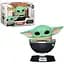 Фігурка Funko Pop Зоряні війни: Мандалорець Грогу Star Wars: The Mandalorian Grogu 10 см FP SW G 664 - мініатюра 1