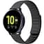 Силиконовый магнитный ремешок Primolux Magnet для часов Samsung Galaxy Watch Active/Active 2 Black - миниатюра 1