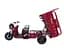 Вантажний електроскутер-самоскид триколісний CROSSER Cargo 18"  (1500W, 72V, 58Ah) Червоний - мініатюра 3