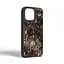 Кожаный чехол для Apple iPhone 15 Pro Max, Harder Nagas, черный, термополіуретан ТПУ + экокожа с имитацией шкуры Наги, панель, защита корпуса, противоударный, микрофибра, рамка вокру камеры, защита всего корпуса, (ARM76742) - миниатюра 2