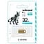USB флеш накопитель Wibrand 32GB lynx Gold USB 2.0 (WI2.0/LY32M2G) - миниатюра 2