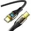 Кабель Essager Interstellar Transparent Design USB Charging Cable Type C to Type C 100W 2 м чорний (EXCTT1-XJA01-P) - мініатюра 1