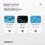 Килимок для йоги професійний EasyFit Pro каучук 5 мм Блакитний - мініатюра 5