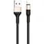 Кабель Hoco X26 Xpress Lightning 1m black gold - мініатюра 1