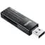 Картридер Hoco HB20 Mindful 2 в 1 USB 2.0 черный - миниатюра 1