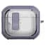 Футляр протиударний Locking Button для навушників Airpods 4 Light Purple - мініатюра 1