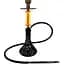 Кальян Trumpet Hookah Rider W-40 Yellow-Orange (колба Crystal Black) - мініатюра 2