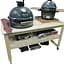 Стол для гриля Grilli Primo Big Green Egg Kamado Joe деревянный (009693) - миниатюра 1