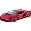 Автомодель Bburago Lamborghini Sian FKP 37 1:24 Metallic Red (18-21099) [119118] - мініатюра 1