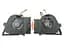 Вентилятор (кулер) для ASUS FX516, FX516P Air RTX3070, TUF Dash F15 (CPU + GPU) 12V 4Pin. Пара. - мініатюра 2