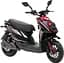 Електроскутер Двомісний Corso Hurricane (2500W 72V/40Ah) Червоний - мініатюра 2