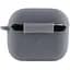 Силіконовий футляр для навушників AirPods 3 Сірий / Dark Gray - мініатюра 3