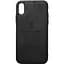 Чохол-накладка Toto Deer Shell With Leather Effect Case Apple iPhone X/XS Black - мініатюра 1