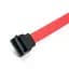 Кабель для передачі даних SATA Right Angle Signal 7 Pin - 7 Pin 0.3 м Extradigital (KBV1742) - мініатюра 3