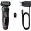 Електробритва Braun Series 5 51-R1000s Black/Red (81770263) - мініатюра 1