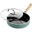 Сотейник GreenPan Mayflower з кришкою 24 см 2.6 л блакитний (CC001682-001) - мініатюра 1