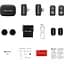 Мікрофонна радіосистема Hollyland LARK A1 Combo 2TX + RX/Lightning + RX/USB-C Space Gray [164071] - мініатюра 7
