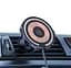 Холдер Usams CD164 Transparent Magnetic Car Wireless Charger Transparent - мініатюра 2