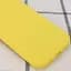 Чехол Silicone Case Full Protective (AA) NO LOGO для Apple iPhone X / XS (5.8) Желтый / Yellow - миниатюра 2