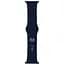 Ремінець Apple Watch Silicone 42/44/45/46/49 мм Midnight Синій S - мініатюра 1
