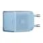 Сетевое зарядное устройство для McDodo 20W Dichromatic GaN PD Fast Charger ( EU Plug ) CH-3772 Синий - миниатюра 1