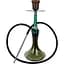 Кальян Totem Hookah Monolit Optima Emerald Green Craft Brown - мініатюра 2