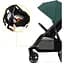 Прогулочная коляска Kinderkraft Route Platinum Grey серая (00-00305124) - миниатюра 15