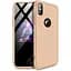 Чехол-накладка GKK 3 in 1 Hard PC Case Apple iPhone XS Max Gold - миниатюра 1
