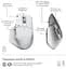 Комп'ютерна миша Logitech MX Master 3S For Mac Performance Wireless Pale Grey 910-006572 teh0022085 - мініатюра 3
