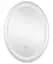 Дзеркало Kroner KRM Spiegel VO1 - 5070 з LED-підсвічуванням та антизапітнінням (CV030040) - мініатюра 3