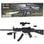 Автомат Cyma Gun Series с лазерным прицелом и фонариком HY015C - миниатюра 1